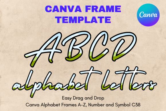 Canva Letters Frame Alphabet Template_38
